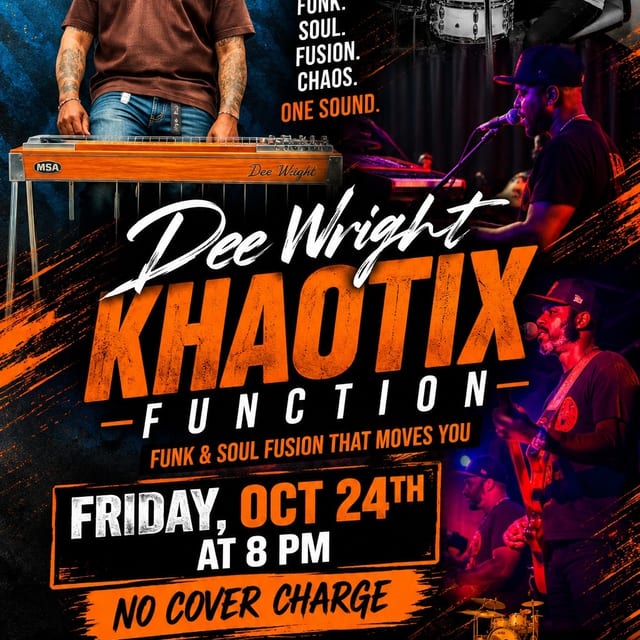 Dee Wright – KHAOTIX FUNCTION Live at Wolfies