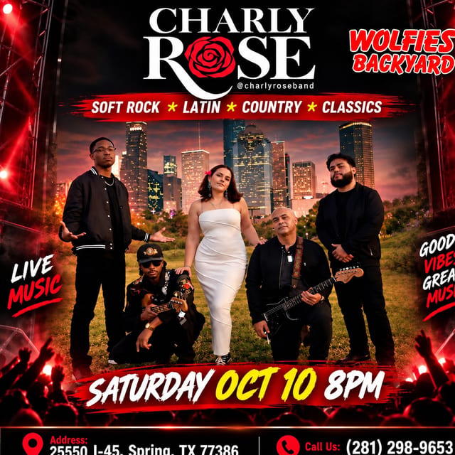 Charly Rose Live at Wolfies Backyard