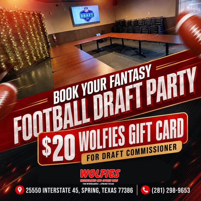 Fantasy Football Draft Party