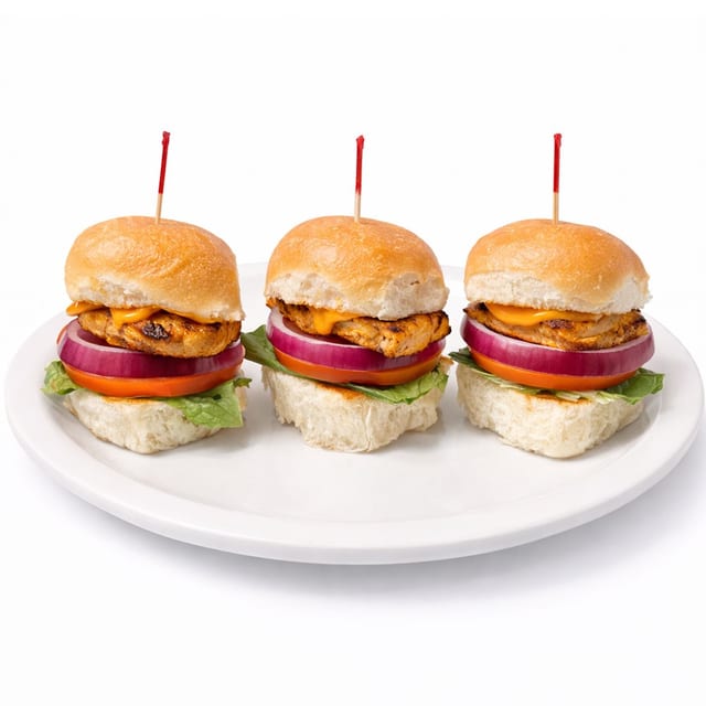 Salmon Sliders.