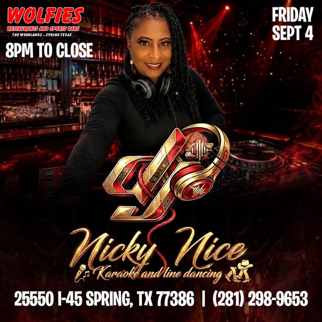 Live Music & Dance Night with DJ Nicky Nice