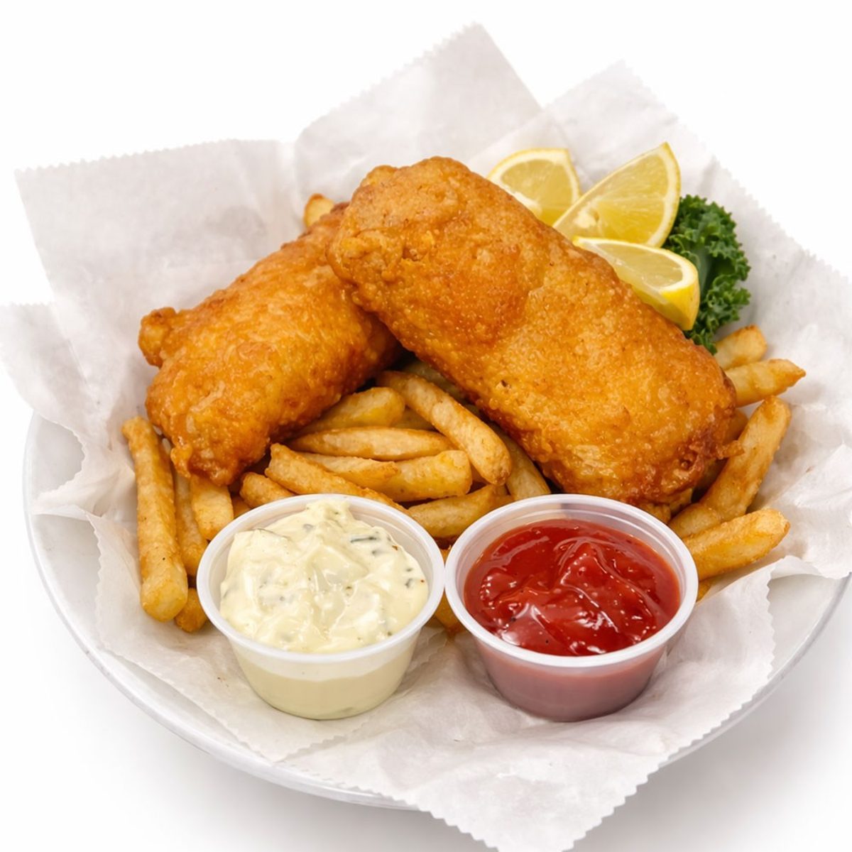 English Fish & Chips Lunch